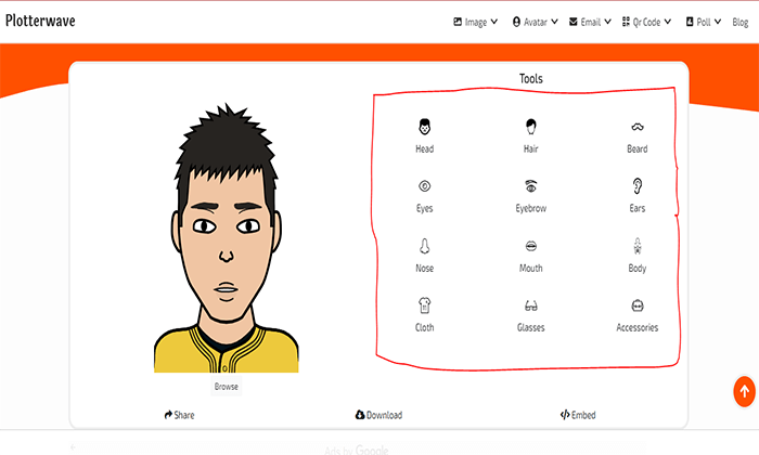 Plotterwave Avatar Free Tools