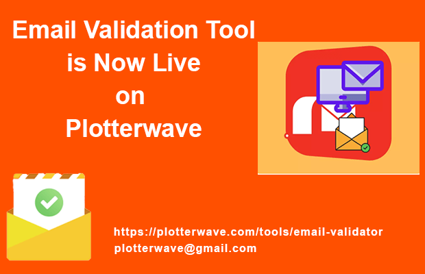 How To Use Plotterwave Online Free Email Address Validation Tool