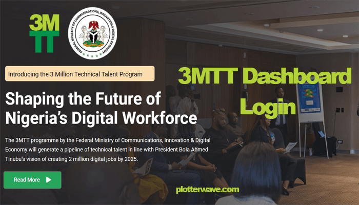 3MTT Dashboard Login