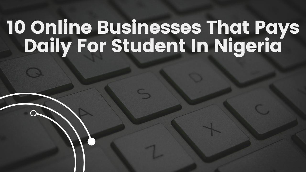 10 Online Business That Pays Daily For Student In Nigeria