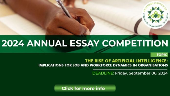 Apply For CIPM 2024 Annual Essay Competition - Win Up To N125,000 Prize