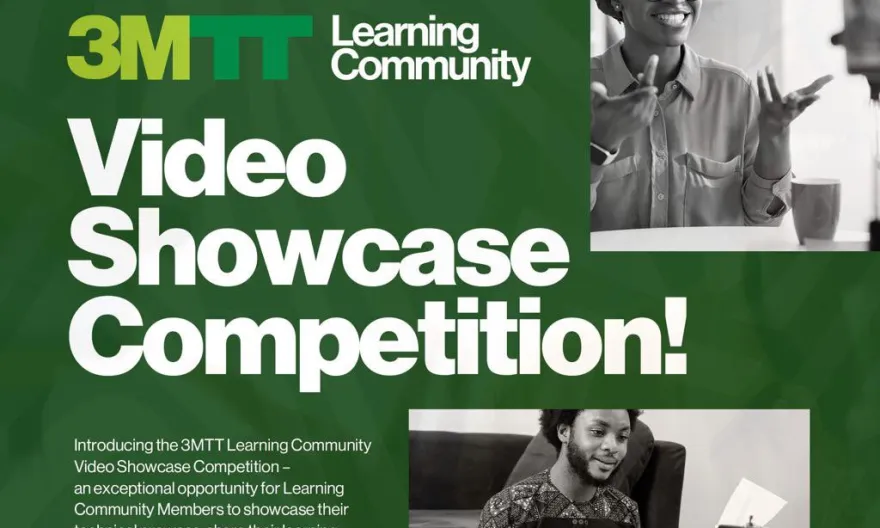 Apply For 3MTT Knowledge Showcase Competition - Win A Laptop Or 5G Modem