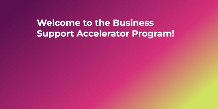 Apply For Business Support Accelerator Program (Get Up To $5,000 Grant)
