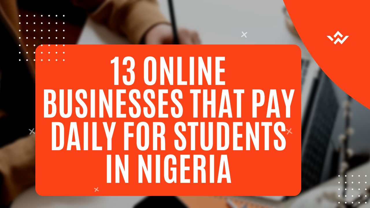 13 Online Business That Pays Daily For Student In Nigeria