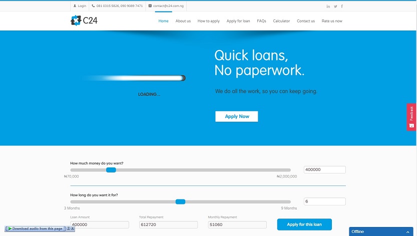 12 Websites That Gives Urgent Loan In Nigeria Without Collateral