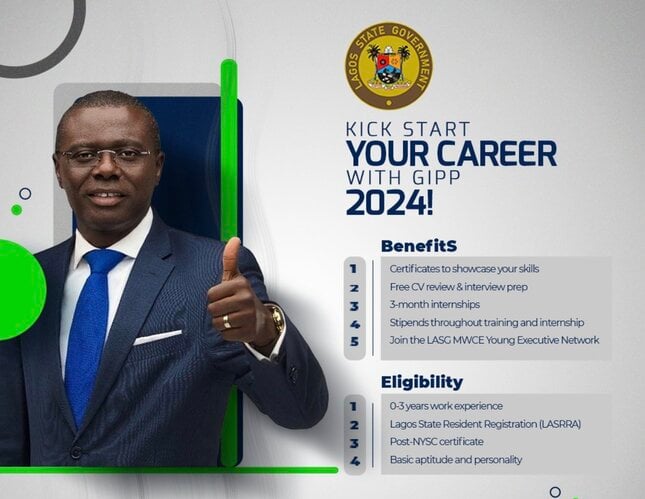 Apply For Lagos State Graduate Internship Placement Programme (GIPP) 2024