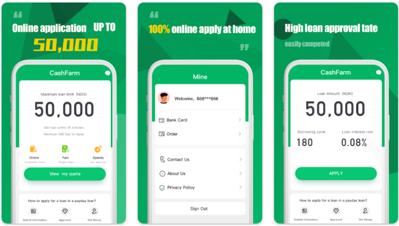 Cashfarm Loan App: Borrow Urgent N50,000 In Nigeria