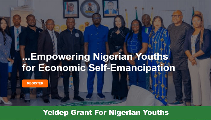 Yeidep Grant For Nigerian Youths