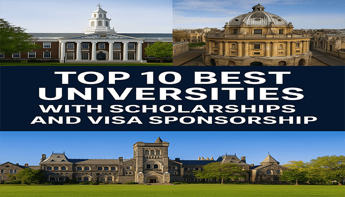Top 10 Best Universities with Scholarships in 2025
