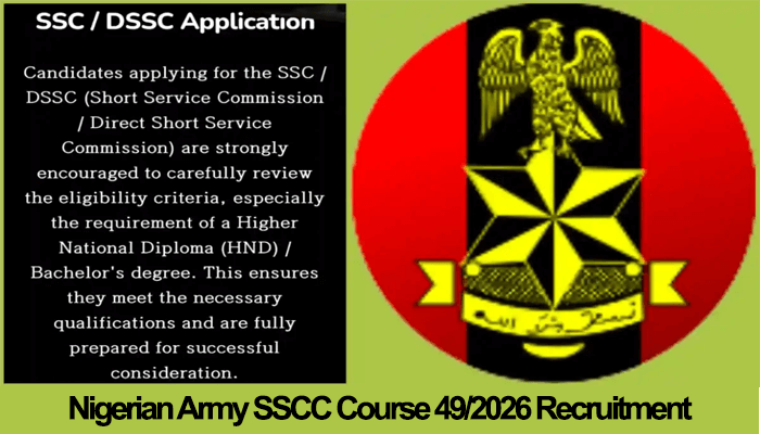 Nigerian Army SSCC Course