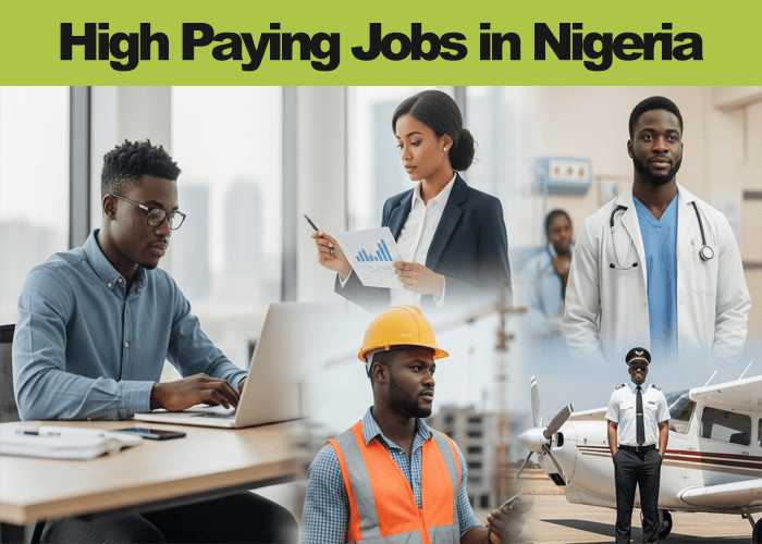 high paying jobs Nigeria 2026
