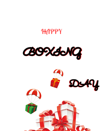 landing boxing day gift card